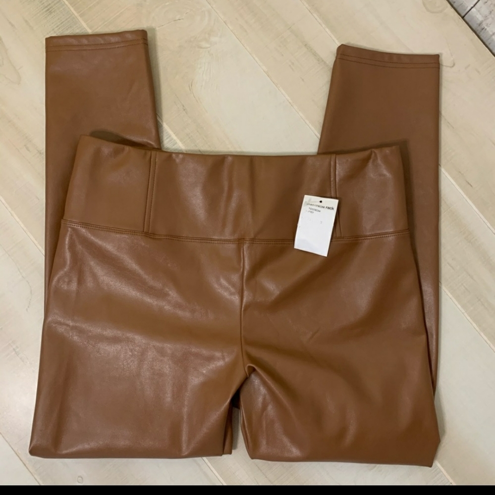 NWOT Love, Fire Faux Leather Leggings Size 1X